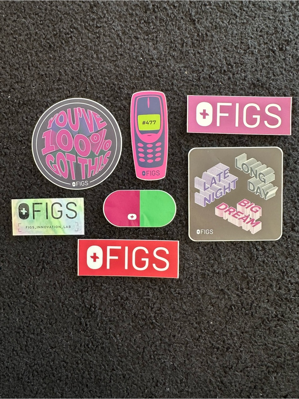 FIGS Sticker Bundle #10